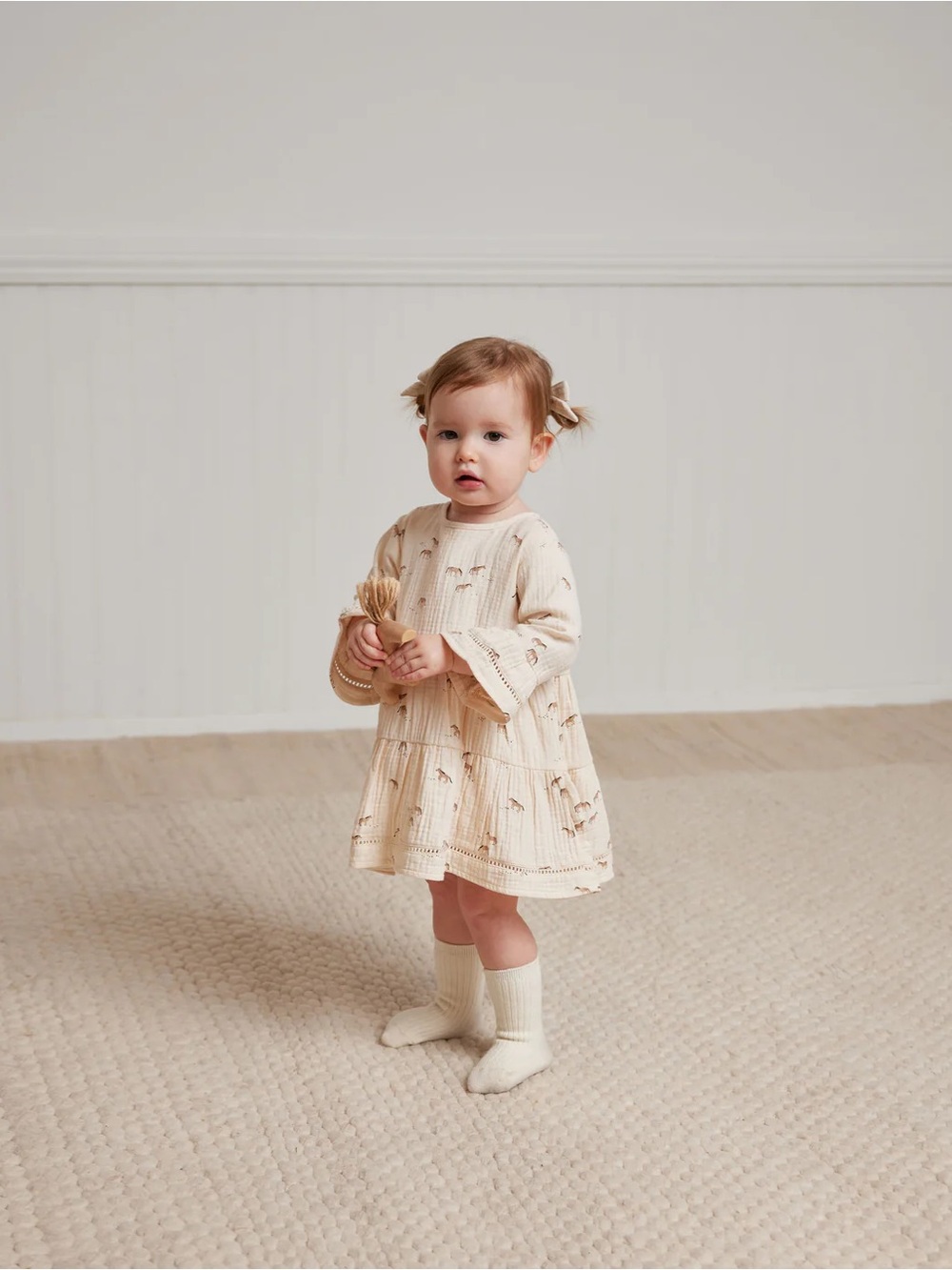 Quincy Mae Tiered Belle Dress horses